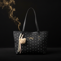 Bow Tote Bag – Black