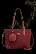 Burgundy Riviera Tote