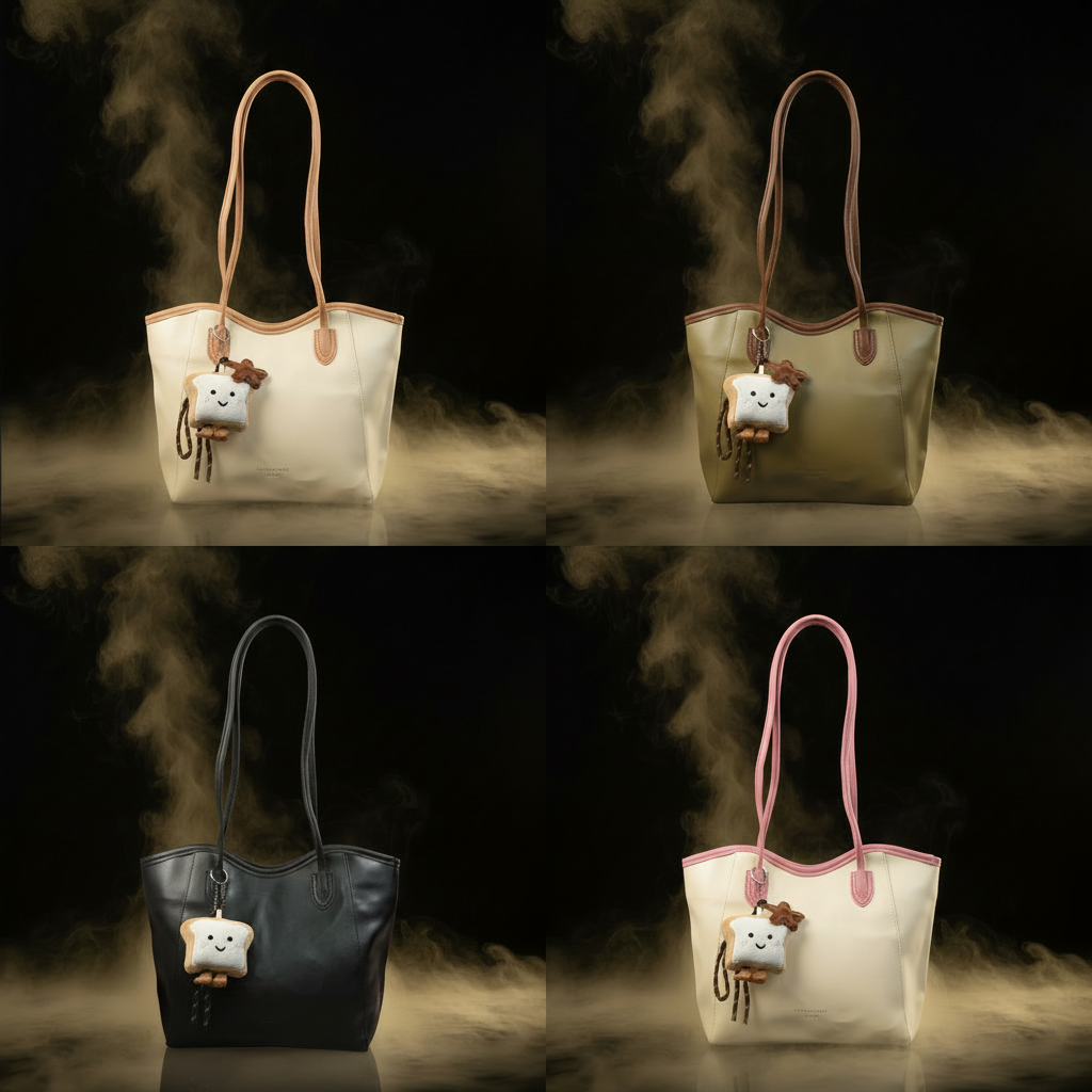 Charm Tote Bag – All Colours Grid