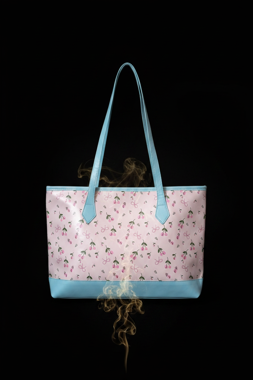 Blue Tulip Tote Bag