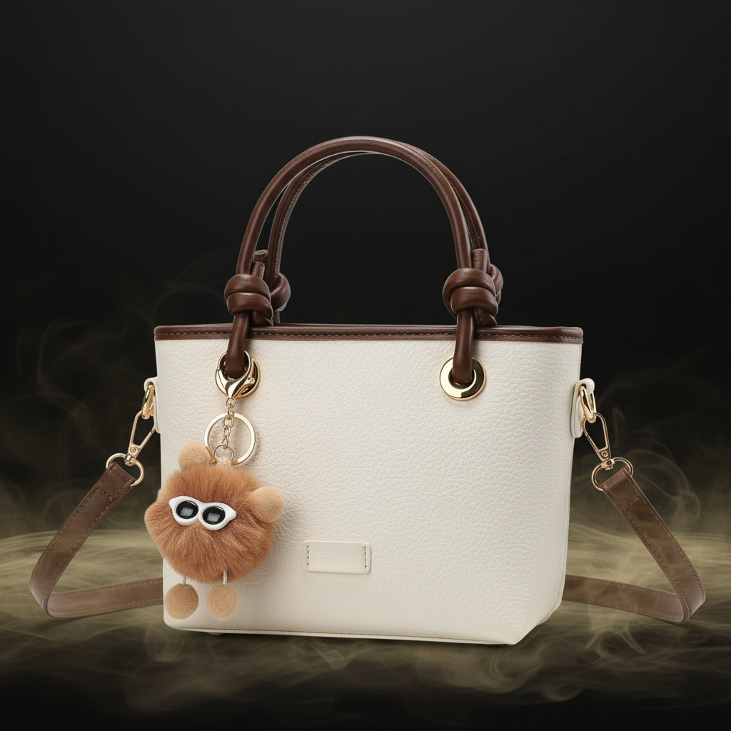 Knot and Charm Cute Bag - Off-White