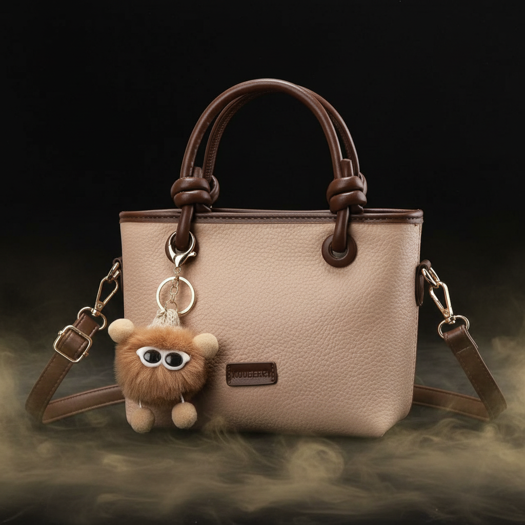 Knot and Charm Cute Bag - Dusty Pink