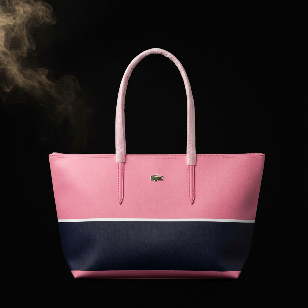 Lacoste Tote – Pink Navy