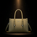 Olive Tote - Black Gold