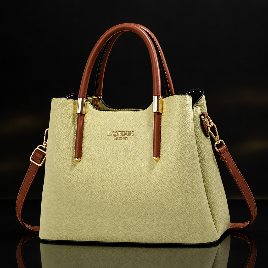 Pale yellow-green handbag edit