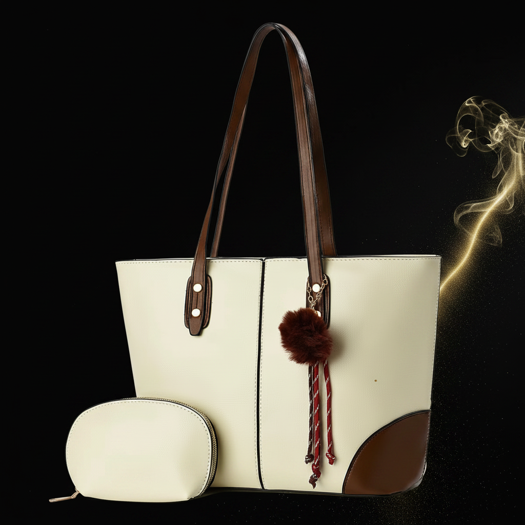 Tote Set – Cream