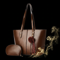 Tote Set – Dark Brown